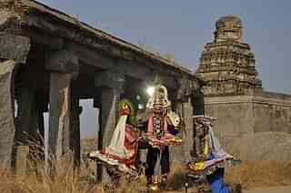 An epic rendition in Mamallapuram.