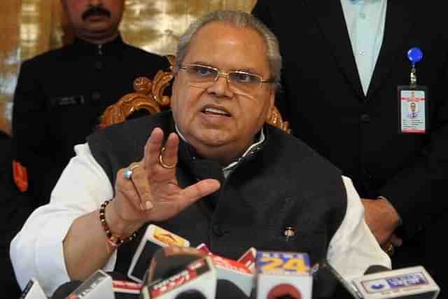 J&amp;K Governor Satya Pal Malik (Photo by Nitin Kanotra/Hindustan Times)