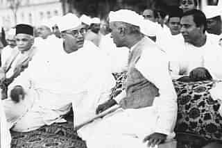 Subhas Chandra Bose and Jawaharlal Nehru - Hard power and Soft power.