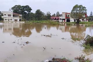 Kushalnagar inundated.