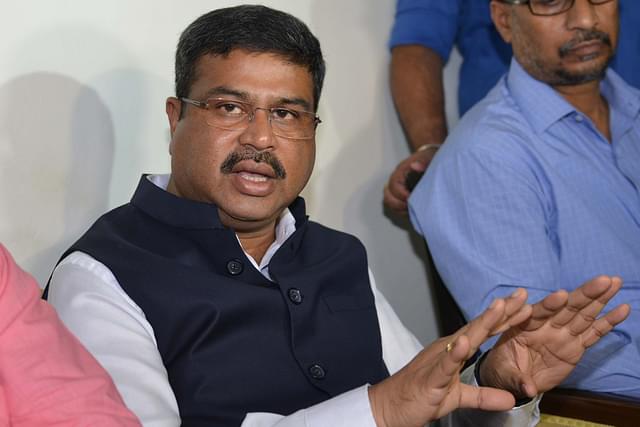 Minister for Petroleum and Natural Gas Dharmendra Pradhan (NARINDER NANU/AFP/Getty Images)