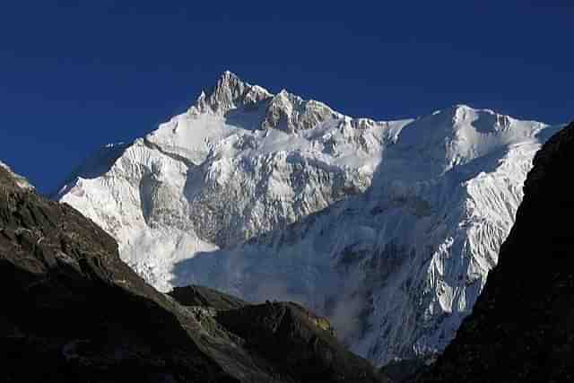 South face of Kangchenjunga as seen from Goech La, Sikkim (Ashinpt/Wikimedia Commons)