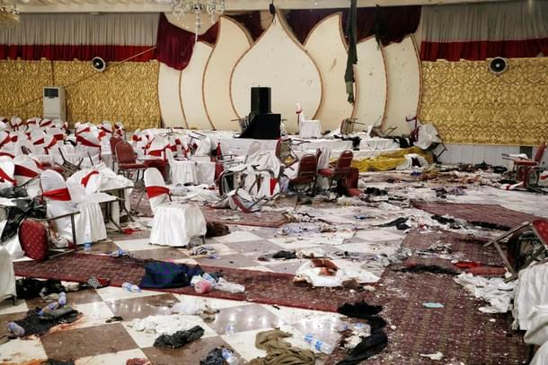 Scene from the blast site. (Twitter Image) 