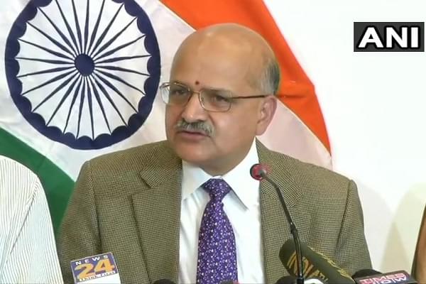 J&K Chief Secretary B V R Subramanyam (@ANI/Twitter)