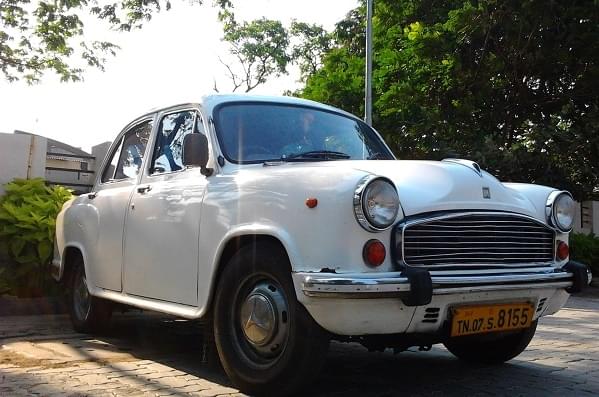 The ubiquitous, yet intimidating Ambassador was used for several years as a symbol of raw power. 