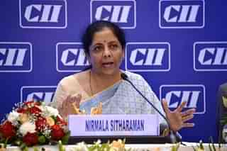 Finance Minister Nirmala Sitharaman (@FollowCII/Twitter)