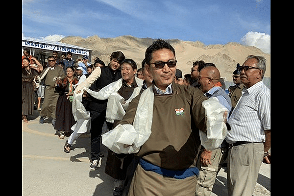 Ladakh MP Jamyang Tsering Namgyal (@MPLadakh/Twitter)