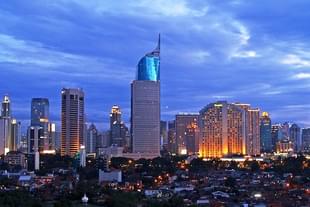 Jakarta skyline (yohanes budiyanto/Wikimedia Commons) 