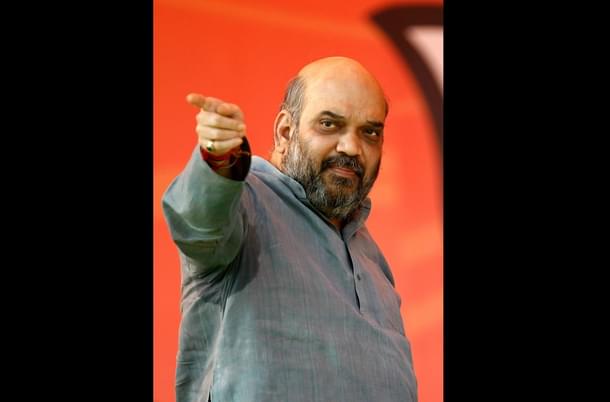 Home Minister Amit Shah (pic via Twitter)
