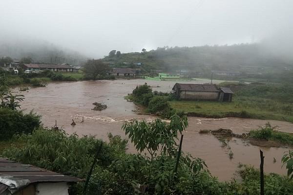 Flood in Nilgiris district. (Pic via Twitter)