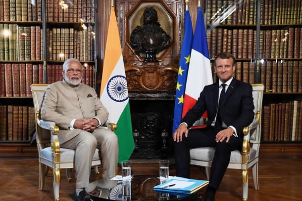 Prime Minister Modi and President Macron 