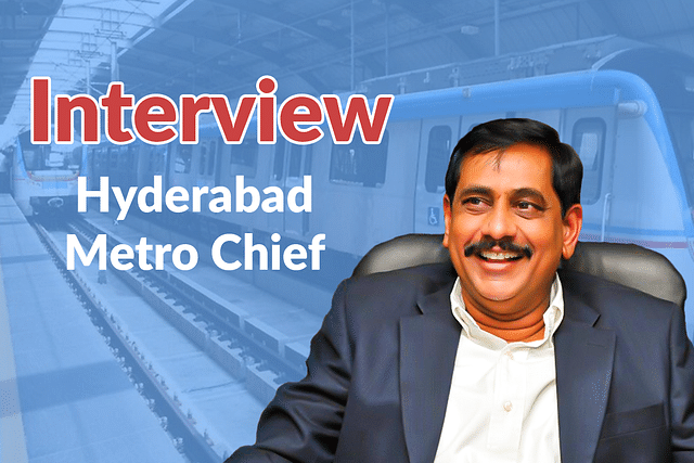 Hyderabad Metro Chief N V S Reddy