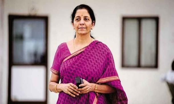Finance Minister Nirmala Sitharaman