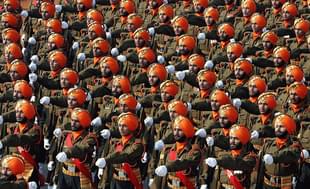 Soldiers of the Sikh Light Infantry during a Republic Day Parade. (representative picture) (Antônio Milena/Wikimedia Commons)