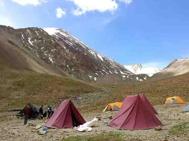 Trekking in India. (via Twitter)