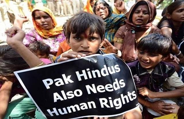 Persecuted minorities. Hindu Source: Twitter