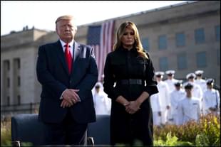The POTUS and FLOTUS at the 9/11 anniversary. 