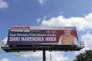 A poster for the Howdy, Modi! event in the US.