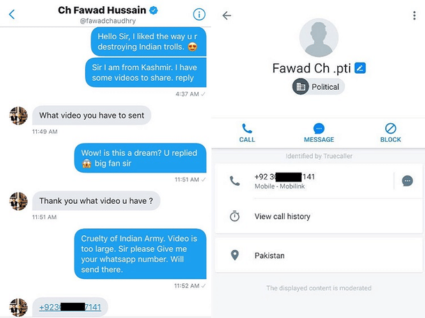 @pokershah managing to get the WhatsApp number of Fawad Choudhry