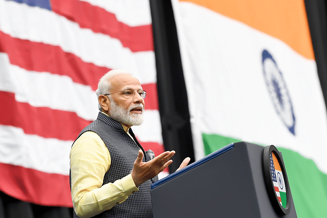 Prime Minster Narendra Modi in Houston (@narendramodi/Twitter)