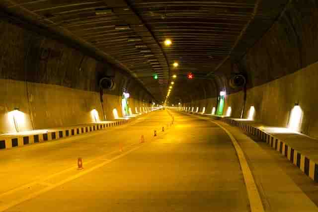 Chenani-Nashri tunnel in J&amp;K (Representative Image) (Sidheeq/Wikimedia Commons)