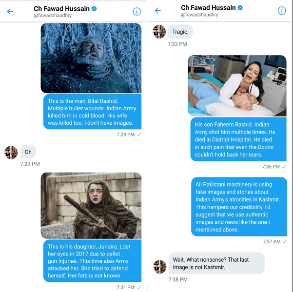 Fawad Choudhry being pranked again 