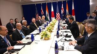 External Affairs Minister Dr S Jaishankar with other Quad ministers and officials