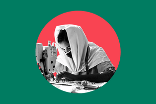 Bangladeshi garment workshop 
