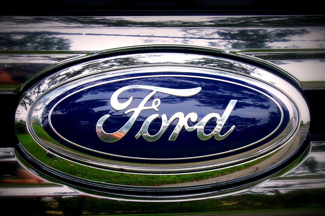 The Ford emblem. (Wikimedia Commons)