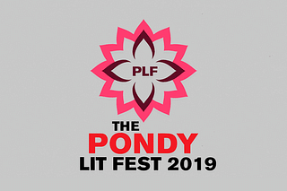 The logo for the literature festival.