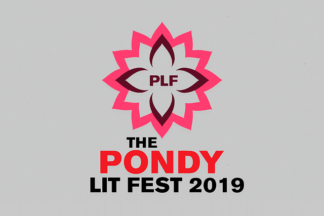 The logo for the literature festival.