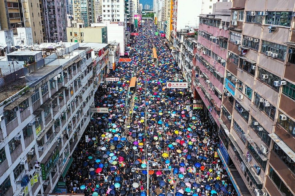 Hong Kong protests (Facebook)&nbsp;