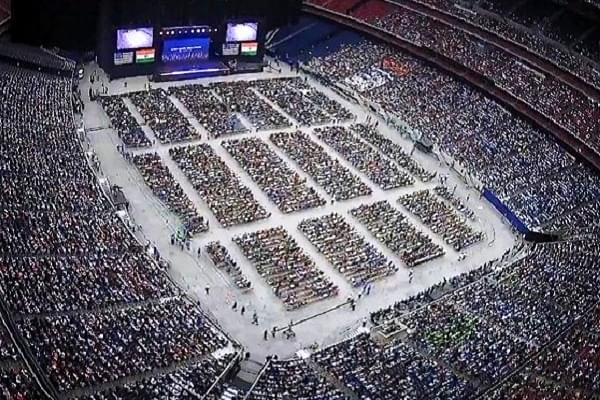 Birds eye view of Houston’s NRG stadium (Pic via Twitter)