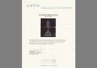 Fake Letter of Provenance