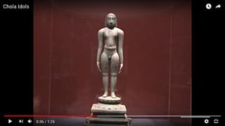 YouTube grab from the video, “Chola Sacred Bronzes of Southern India”