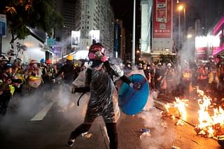 Hong Kong protests take a violent turn. (via Twitter)&nbsp;