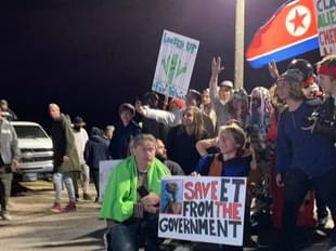 The Area 51 enthusiasts. (via Twitter)