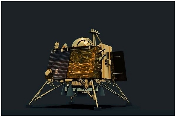 Chandrayaan-2’s Vikram lander. (ISRO/YouTube)