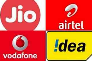 Logos of Indian telecom operators&nbsp;