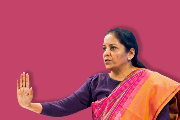Finance Minister Nirmala Sitharaman 