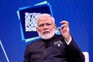 PM Narendra Modi at the Bloomberg Global Business Forum in New York, on Wednesday
