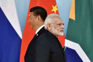 Chinese President Xi Jinping  and Prime Minister Narendra Modi. &nbsp;
