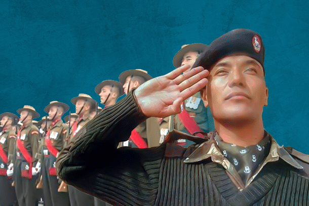 Assam Regiment’s Major Sonam Wangchuk, who was on a posting with Indus Wing of the Ladakh Scouts during the Kargil War. 