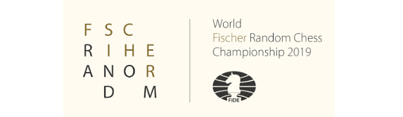 The Fischer Random Chess Championship logo, with the letters randomised. (<a href="http://www.frchess.com">www.frchess.com</a>)
