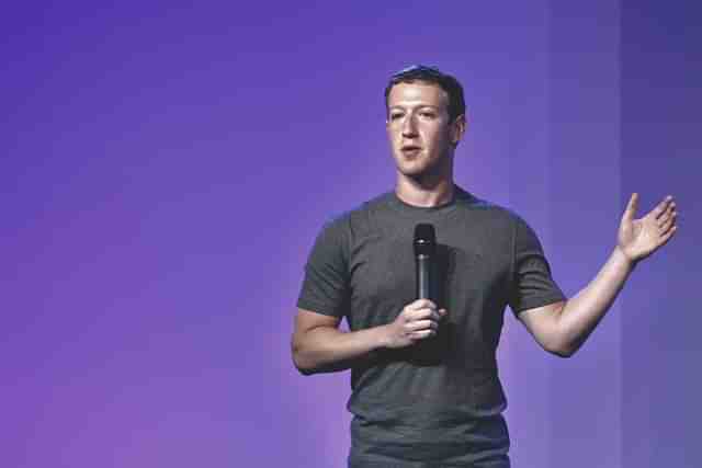 Co-founder and CEO of Facebook Mark Zuckerberg (Photo by Arun Sharma/Hindustan Times via Getty Images)