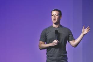 Co-founder and CEO of Facebook Mark Zuckerberg (Photo by Arun Sharma/Hindustan Times via Getty Images)