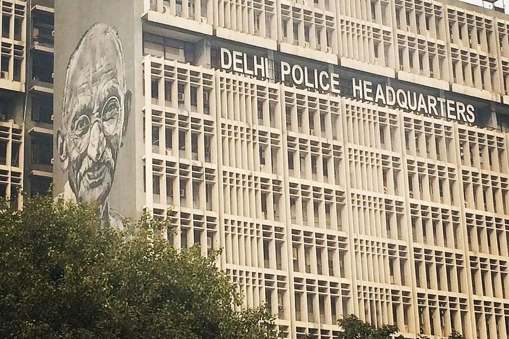 Old Delhi Police Headquarters located in ITO Marg. (Image Via Twitter)