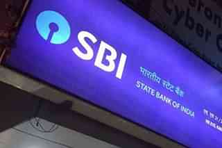 A State Bank of India branch.