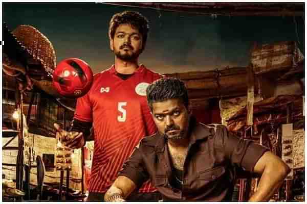 Actor Vijay in <i>Bigil</i>.