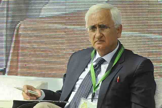 Senior Congress leader Salman Khurshid. (Karun Sharma/Hindustan Times via Getty Images)